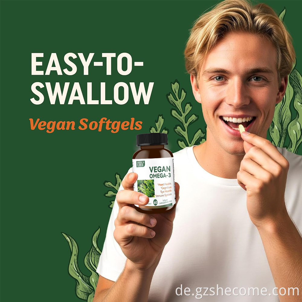 Vegan Omega 3 Softgels8